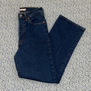 Premium ribcage straight levis